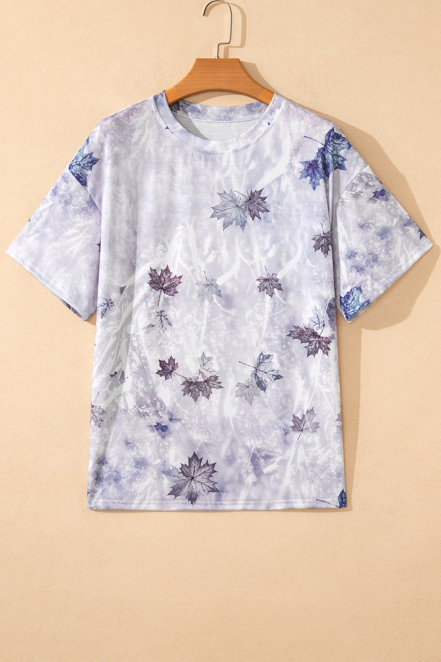 Camo Woodland Drop Shoulder Tunic Tee