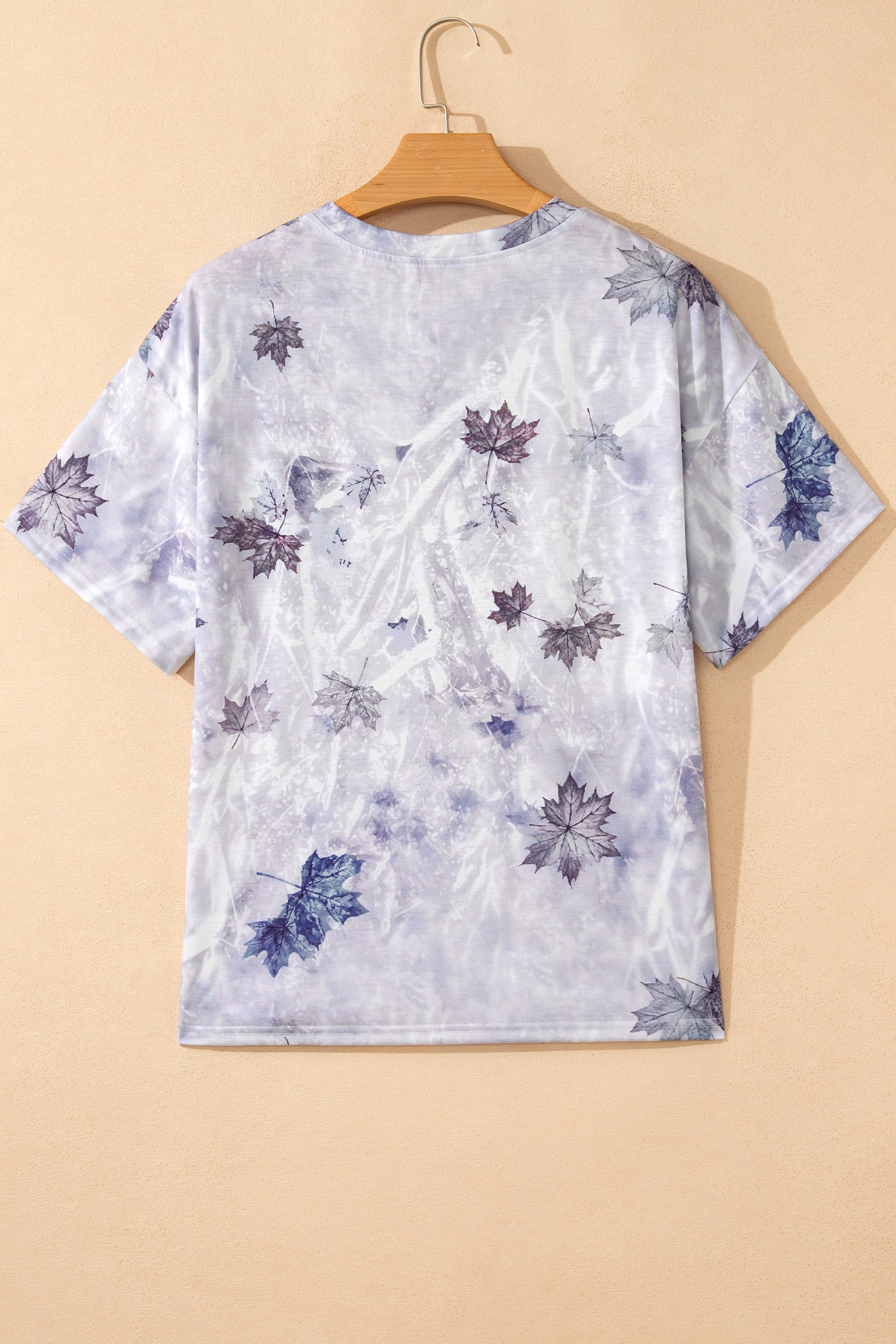 Camo Woodland Drop Shoulder Tunic Tee